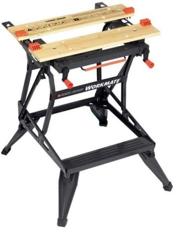 Black & Decker WM550 Etabli-étau avec serrage vertical