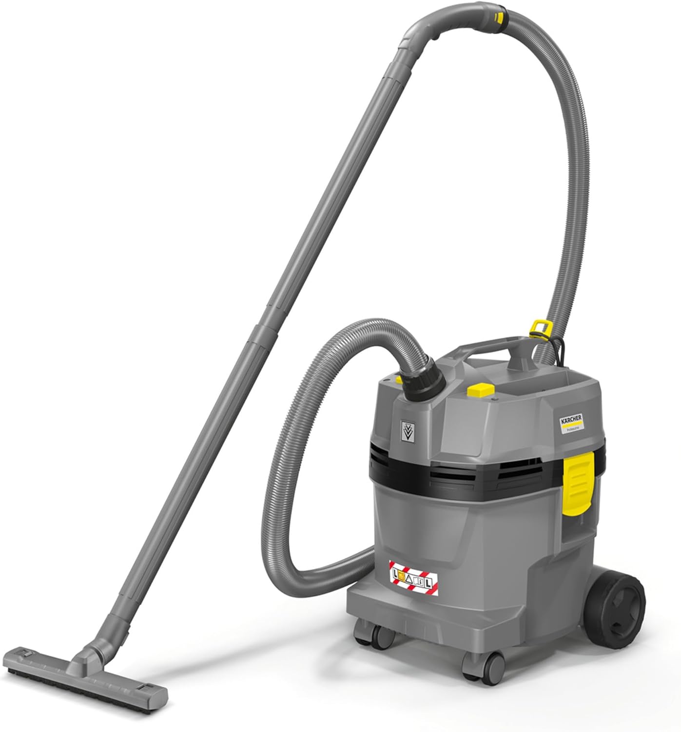 KÄRCHER Aspirateur Eau et poussières NT 22/1 AP L, Puissance : Max. 1300 W, Filtre Cartridge PES, réservoir : 22 l, Tuyau : 1,9 m, coude, suceur pour sols humides/secs (300 mm), buse de Fentes